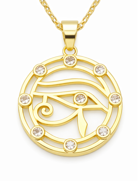 copy ofCollier Ange & Étoile Rose Doré Plaqué Or 18K – Pendentif 30 mm