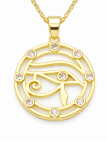 copy ofCollier Ange & Étoile Rose Doré Plaqué Or 18K – Pendentif 30 mm