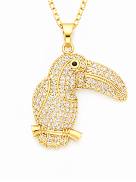 copy ofcopy ofcopy ofcopy ofCollier Ange & Étoile Rose Doré Plaqué Or 18K – Pendentif 30 mm