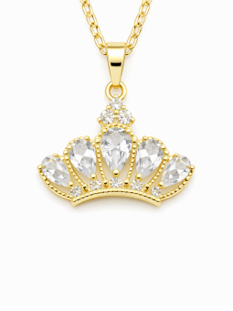copy ofcopy ofcopy ofcopy ofCollier Ange & Étoile Rose Doré Plaqué Or 18K – Pendentif 30 mm
