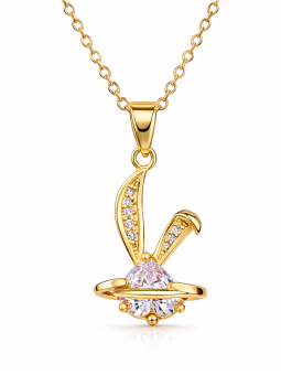 copy ofcopy ofcopy ofcopy ofcopy ofCollier Ange & Étoile Rose Doré Plaqué Or 18K – Pendentif 30 mm
