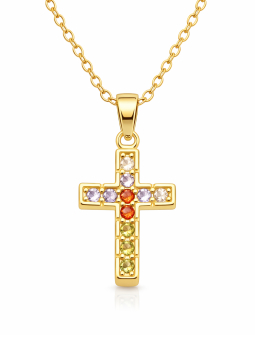 copy ofcopy ofcopy ofcopy ofCollier Ange & Étoile Rose Doré Plaqué Or 18K – Pendentif 30 mm