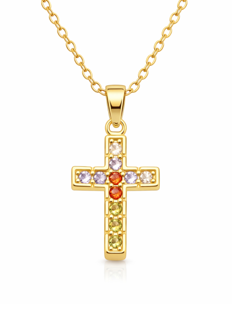 copy ofcopy ofcopy ofcopy ofCollier Ange & Étoile Rose Doré Plaqué Or 18K – Pendentif 30 mm