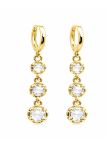 copy ofcopy ofBoucles d’Oreilles Créoles Texturées Plaqué Or 18K Diamètre 30 mm