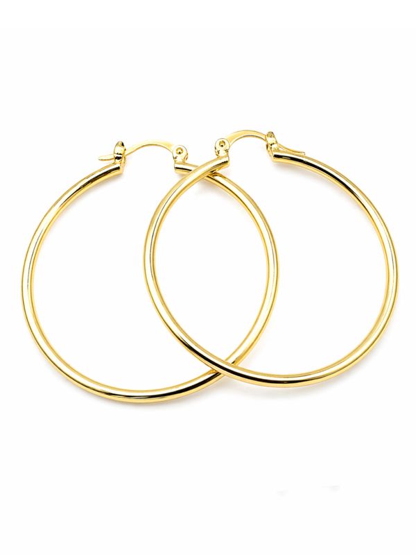 copy ofcopy ofcopy ofBoucles d’Oreilles Créoles Texturées Plaqué Or 18K Diamètre 30 mm