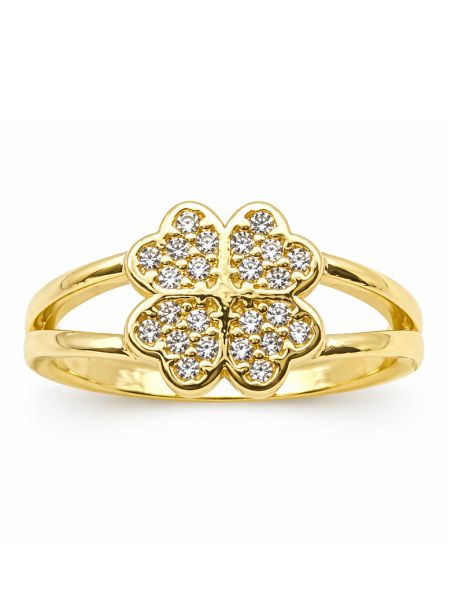 copy ofcopy ofBague Alliances Ovale Zirconiums Dorée Plaqué Or 18K Élégante