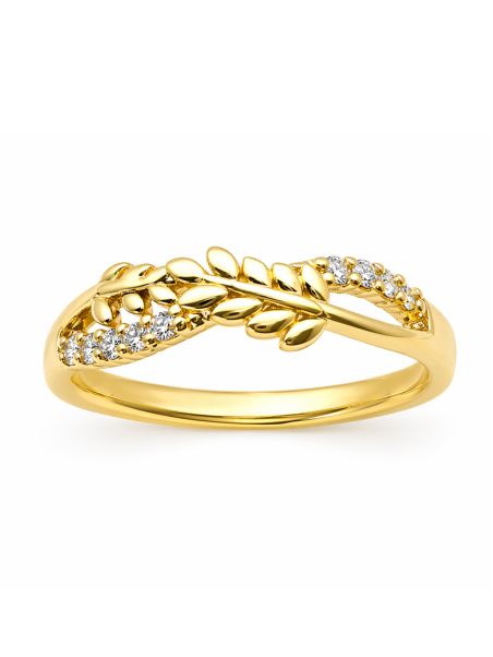 copy ofcopy ofBague Alliances Ovale Zirconiums Dorée Plaqué Or 18K Élégante