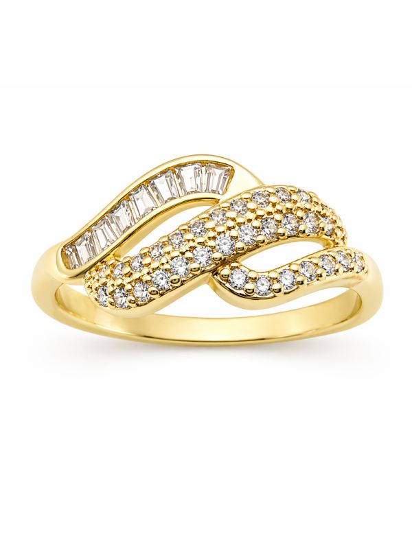 copy ofcopy ofcopy ofcopy ofBague Alliances Ovale Zirconiums Dorée Plaqué Or 18K Élégante
