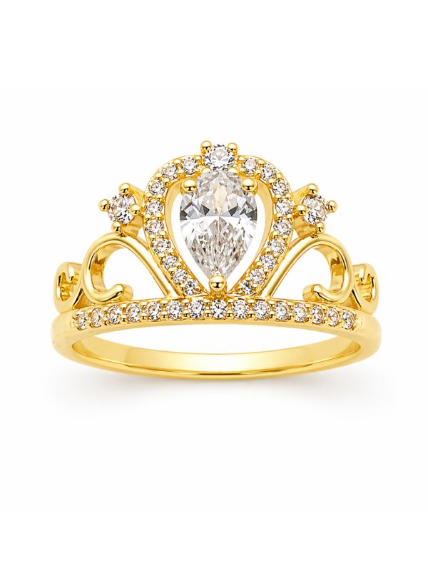 copy ofcopy ofcopy ofBague Alliances Ovale Zirconiums Dorée Plaqué Or 18K Élégante