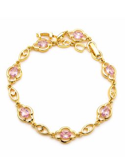 copy ofcopy ofBracelet Tennis Zirconiums Doré Plaqué Or 18K