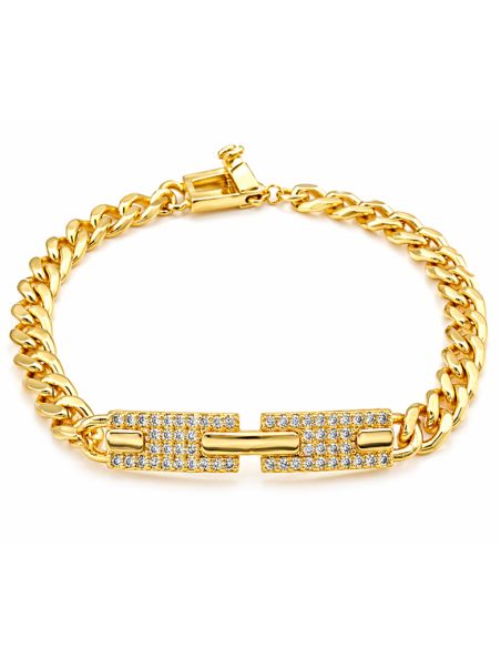 copy ofcopy ofBracelet Tennis Zirconiums Doré Plaqué Or 18K