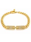 copy ofcopy ofBracelet Tennis Zirconiums Doré Plaqué Or 18K
