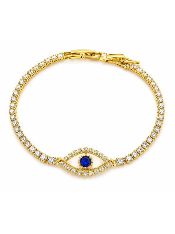 copy ofcopy ofcopy ofBracelet Tennis Zirconiums Doré Plaqué Or 18K