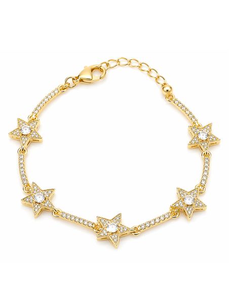 copy ofcopy ofcopy ofBracelet Tennis Zirconiums Doré Plaqué Or 18K