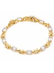 copy ofcopy ofBracelet Étoiles Zirconiums Doré Plaqué Or 18K