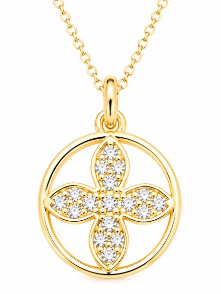 copy ofCollier Charms Soleil Lune & Étoile Doré Plaqué Or 18K