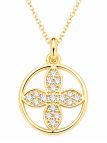copy ofCollier Charms Soleil Lune & Étoile Doré Plaqué Or 18K