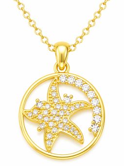 copy ofcopy ofCollier Charms Soleil Lune & Étoile Doré Plaqué Or 18K