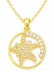 copy ofcopy ofCollier Charms Soleil Lune & Étoile Doré Plaqué Or 18K