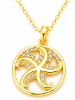 copy ofcopy ofcopy ofcopy ofCollier Charms Soleil Lune & Étoile Doré Plaqué Or 18K