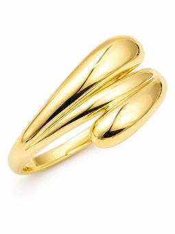 copy ofBague Étoiles Dorée en Plaqué Or 18K avec Strass – Design Ajustable Élégant
