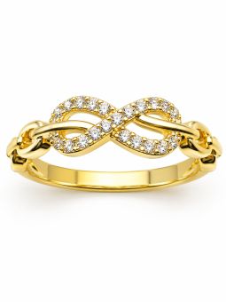 copy ofcopy ofcopy ofBague Étoiles Dorée en Plaqué Or 18K avec Strass – Design Ajustable Élégant