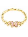 copy ofcopy ofcopy ofBracelet Soleil Ajustable Doré en Plaqué Or 18K et Zircons