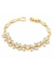 copy ofcopy ofcopy ofcopy ofBracelet Soleil Ajustable Doré en Plaqué Or 18K et Zircons