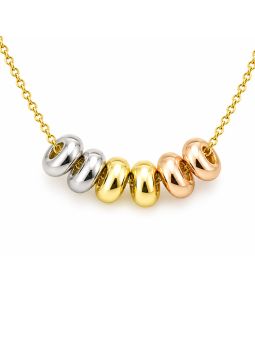 copy ofCollier Oiseau & Cœur Doré en Plaqué Or 18K avec Zircons – Pendentif 25 mm