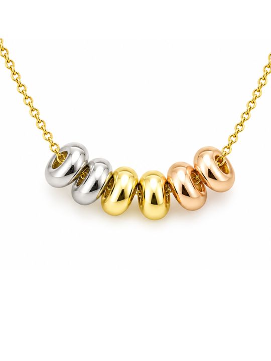 copy ofCollier Oiseau & Cœur Doré en Plaqué Or 18K avec Zircons – Pendentif 25 mm