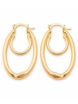 copy ofcopy ofBoucles d’Oreilles Pendantes Cœur & Perle Dorées en Plaqué Or 18K