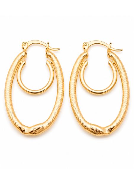 copy ofcopy ofBoucles d’Oreilles Pendantes Cœur & Perle Dorées en Plaqué Or 18K