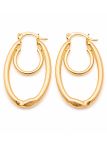copy ofcopy ofBoucles d’Oreilles Pendantes Cœur & Perle Dorées en Plaqué Or 18K