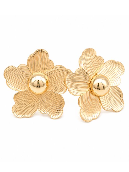 copy ofcopy ofcopy ofBoucles d’Oreilles Pendantes Cœur & Perle Dorées en Plaqué Or 18K
