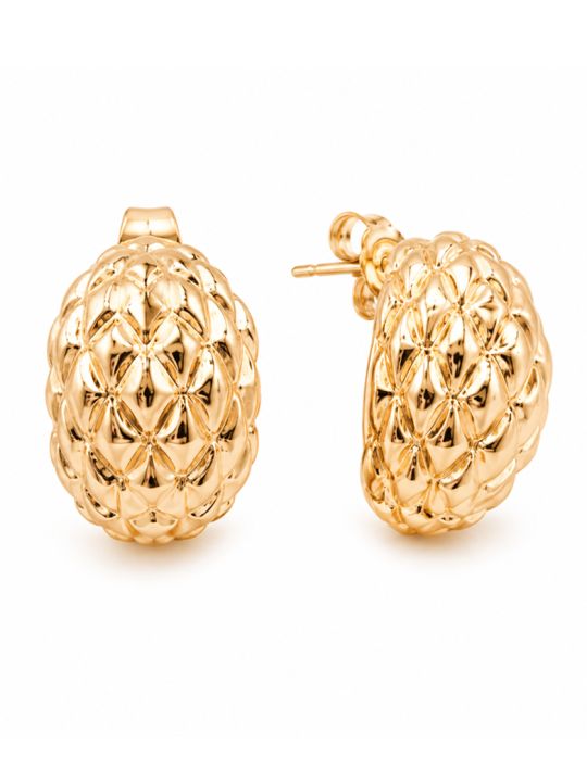 copy ofcopy ofBoucles d’Oreilles Pendantes Cœur & Perle Dorées en Plaqué Or 18K