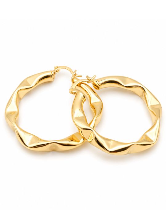 copy ofcopy ofcopy ofBoucles d’Oreilles Pendantes Cœur & Perle Dorées en Plaqué Or 18K
