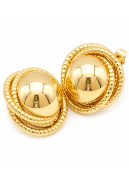 copy ofcopy ofcopy ofBoucles d’Oreilles Pendantes Cœur & Perle Dorées en Plaqué Or 18K