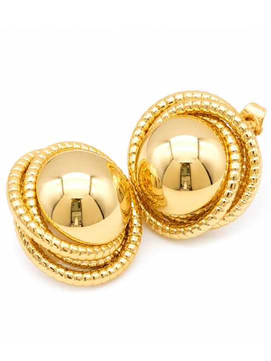 copy ofcopy ofcopy ofBoucles d’Oreilles Pendantes Cœur & Perle Dorées en Plaqué Or 18K
