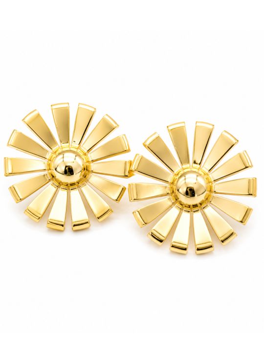 copy ofcopy ofcopy ofcopy ofBoucles d’Oreilles Pendantes Cœur & Perle Dorées en Plaqué Or 18K