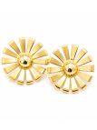 copy ofcopy ofcopy ofcopy ofBoucles d’Oreilles Pendantes Cœur & Perle Dorées en Plaqué Or 18K