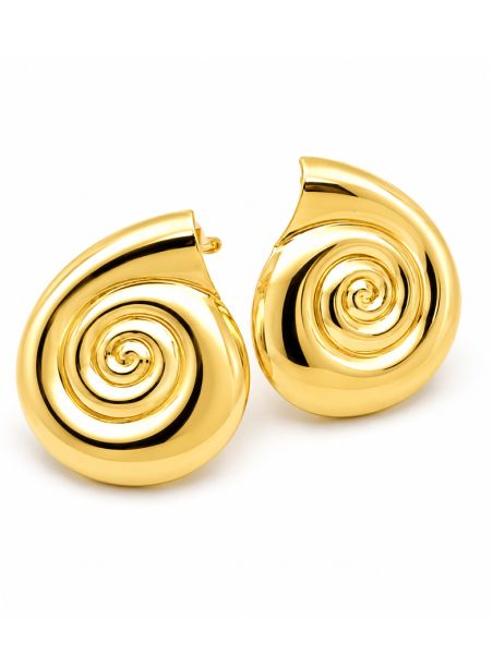 copy ofcopy ofcopy ofcopy ofcopy ofBoucles d’Oreilles Pendantes Cœur & Perle Dorées en Plaqué Or 18K