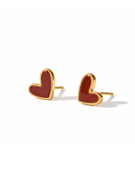 copy ofcopy ofBoucles d’Oreilles Créoles Ovales 40 mm Dorées en Acier Inoxydable