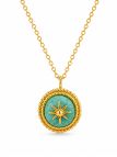 copy ofcopy ofCollier Double Rang Fleur Doré en Acier Inoxydable Style Sautoir