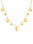 copy ofcopy ofcopy ofCollier Double Rang Fleur Doré en Acier Inoxydable Style Sautoir