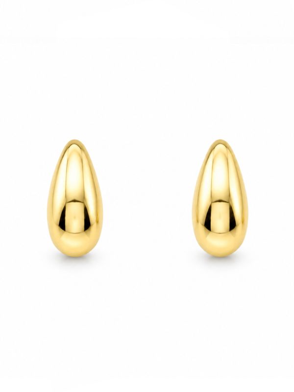 copy ofcopy ofBoucles d’Oreilles Spirale Coquillage Dorées en Plaqué Or 18K – 40 mm