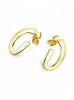 copy ofcopy ofBoucles d’Oreilles Spirale Coquillage Dorées en Plaqué Or 18K – 40 mm