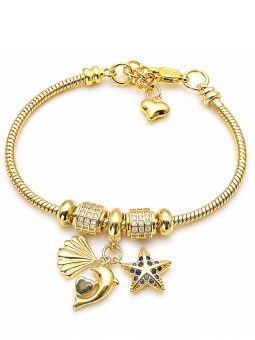 copy ofcopy ofcopy ofBracelet Main de Fatma Doré en Plaqué Or 18K et Zircons
