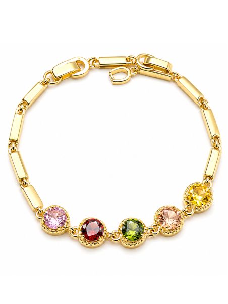 copy ofcopy ofcopy ofcopy ofBracelet Main de Fatma Doré en Plaqué Or 18K et Zircons