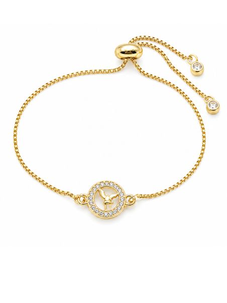 copy ofcopy ofBracelet Maillons Ovales Pavés de Zircons Plaqué Or 18K