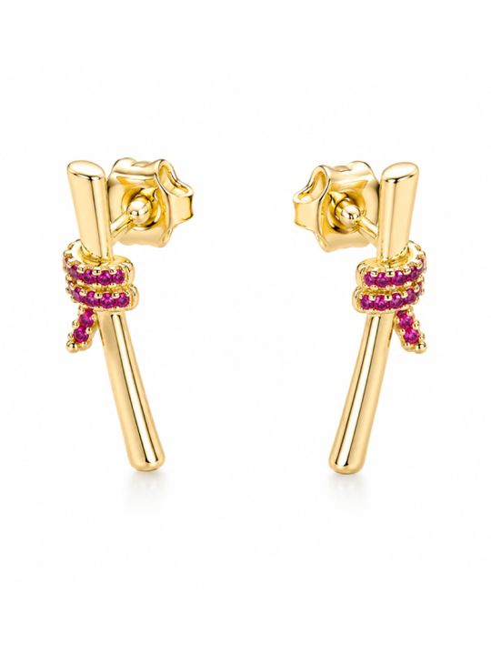 copy ofcopy ofcopy ofcopy ofBoucles d'Oreilles Croix Zircon Plaqué Or 18K – 23 mm